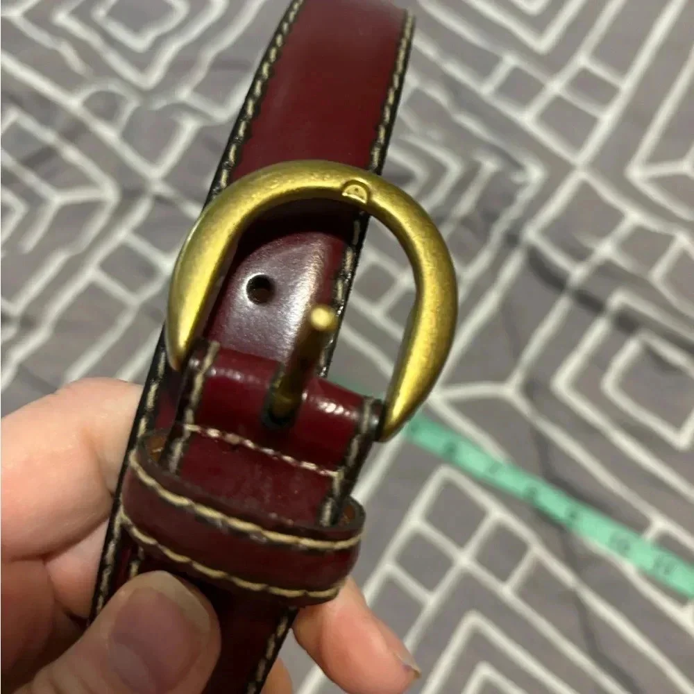 Brown belt 43 inches 40/100-Made in USA